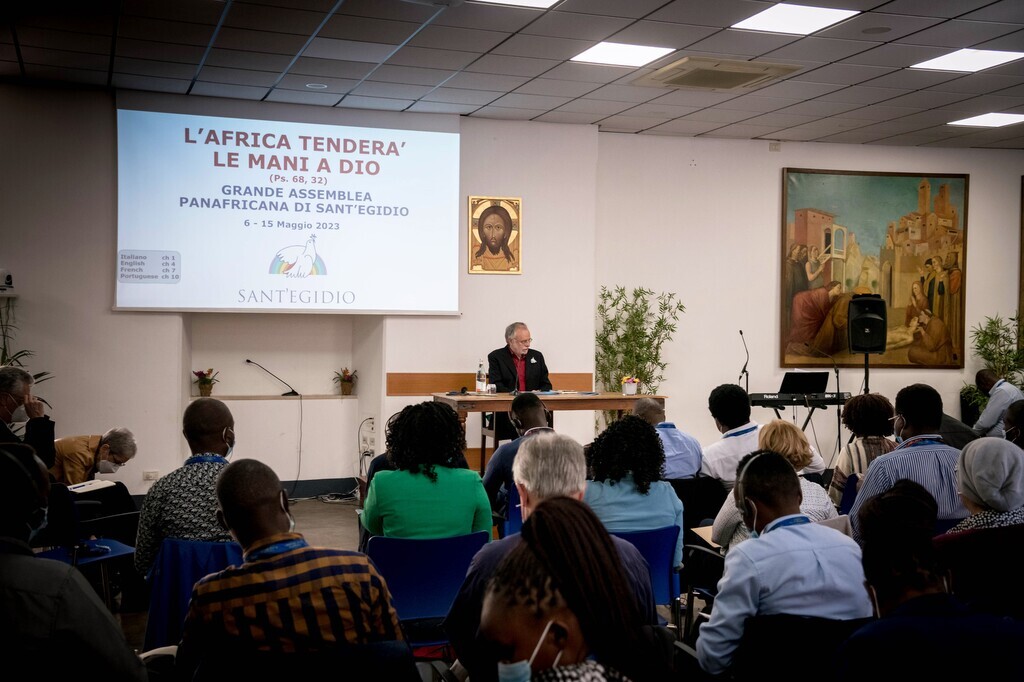 In Rom hat die panafrikanische Tagung begonnen 